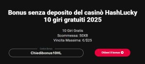 Hashlucky No Deposit Bonus